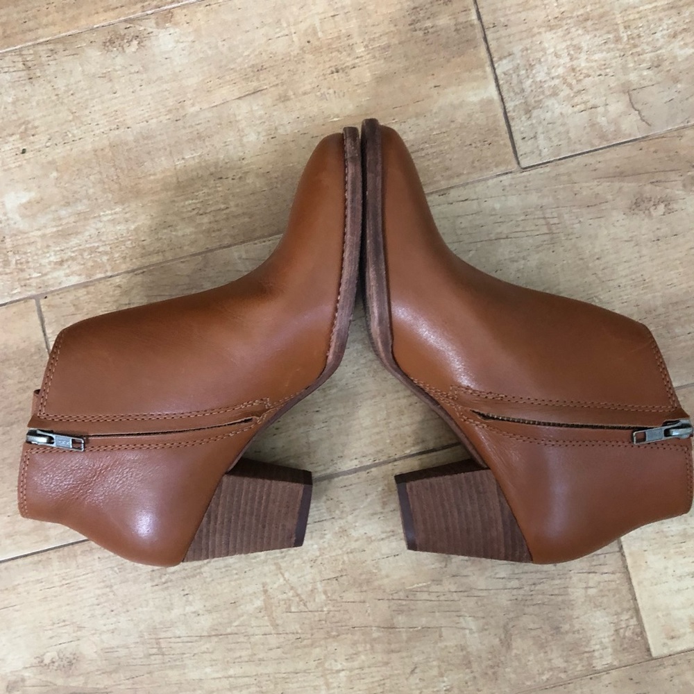 Madewell The Billie Boot in leather, English saddle (brown), size 8 - Picture 5 of 10